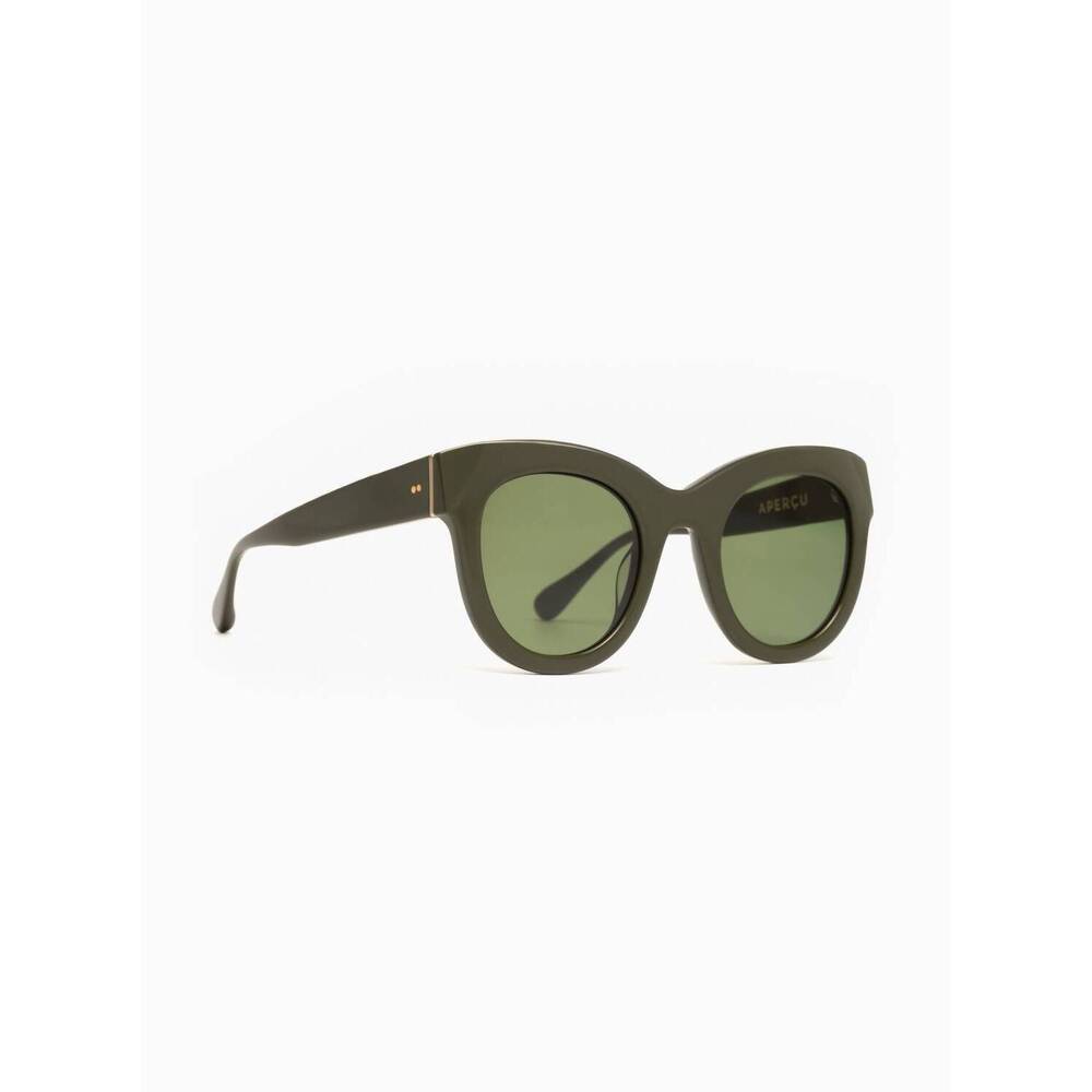 NEW APERÇU EYEWEAR women's le chat cat-eye sunglasses in foret